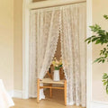 New non-drilling lace room divider curtains
